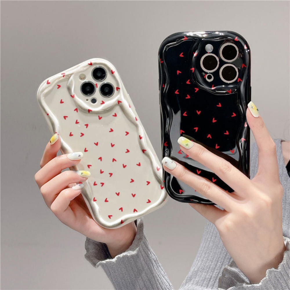 Phone Cases Red - Red Littled Love Heart Phone Case