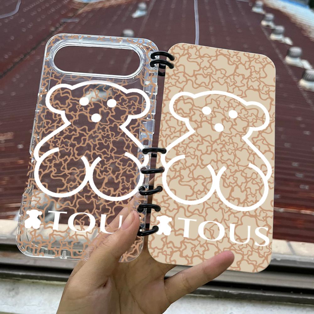 Cute Cartoon Case - Cartoon cute T-Touses Phone Case Flip-top