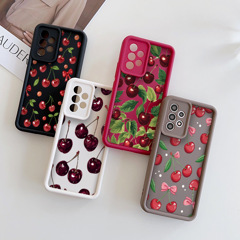 Phone Cases Cherry - Funny Flower Cute Bow Cherry Pattern