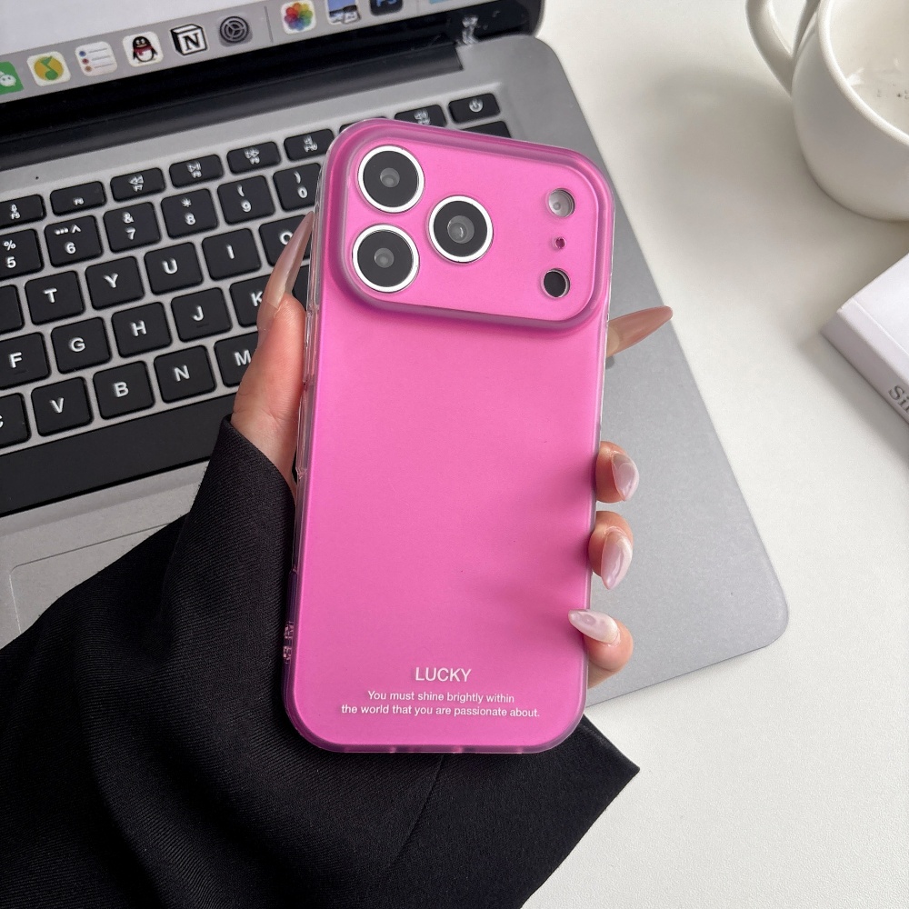 Phone Cases Rugged - Matte Silver Candy Color Ultra Thin