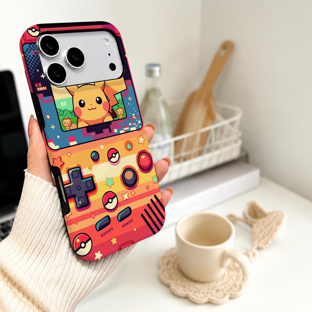 Cute Cartoon Case - Cute Cartoon P-Pikachu Phone Case Film