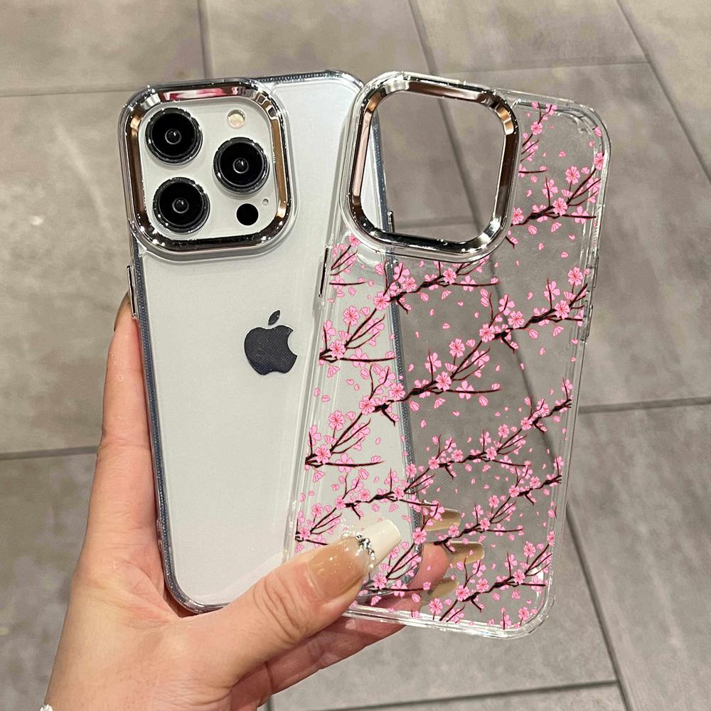 Phone Cases Cherry - Cherry Blossom Pattern Phone Case, Protective