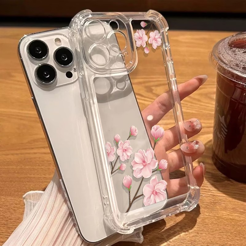 Cute Pink Cherry Blossom Phone - Phone Cases Cherry incelemesi ve fiyatı