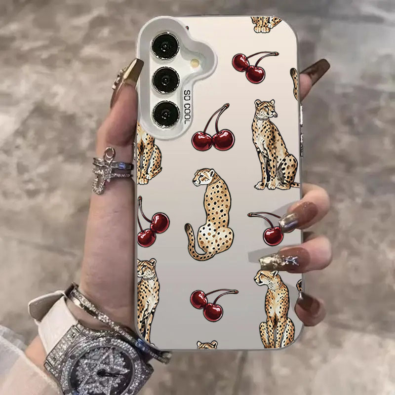 Cherry Leopard Design Laser Ph - Phone Cases Cherry incelemesi ve fiyatı