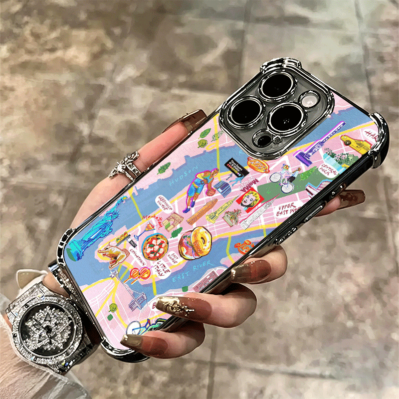NYC New York City Plating Phon - Phone Cases Nyc incelemesi ve fiyatı