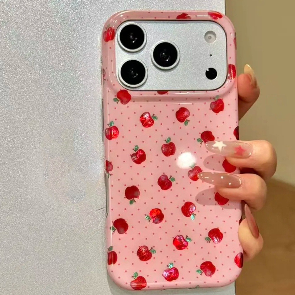 Red Cute Fruits Polka Dot Soft - Phone Cases Red incelemesi ve fiyatı
