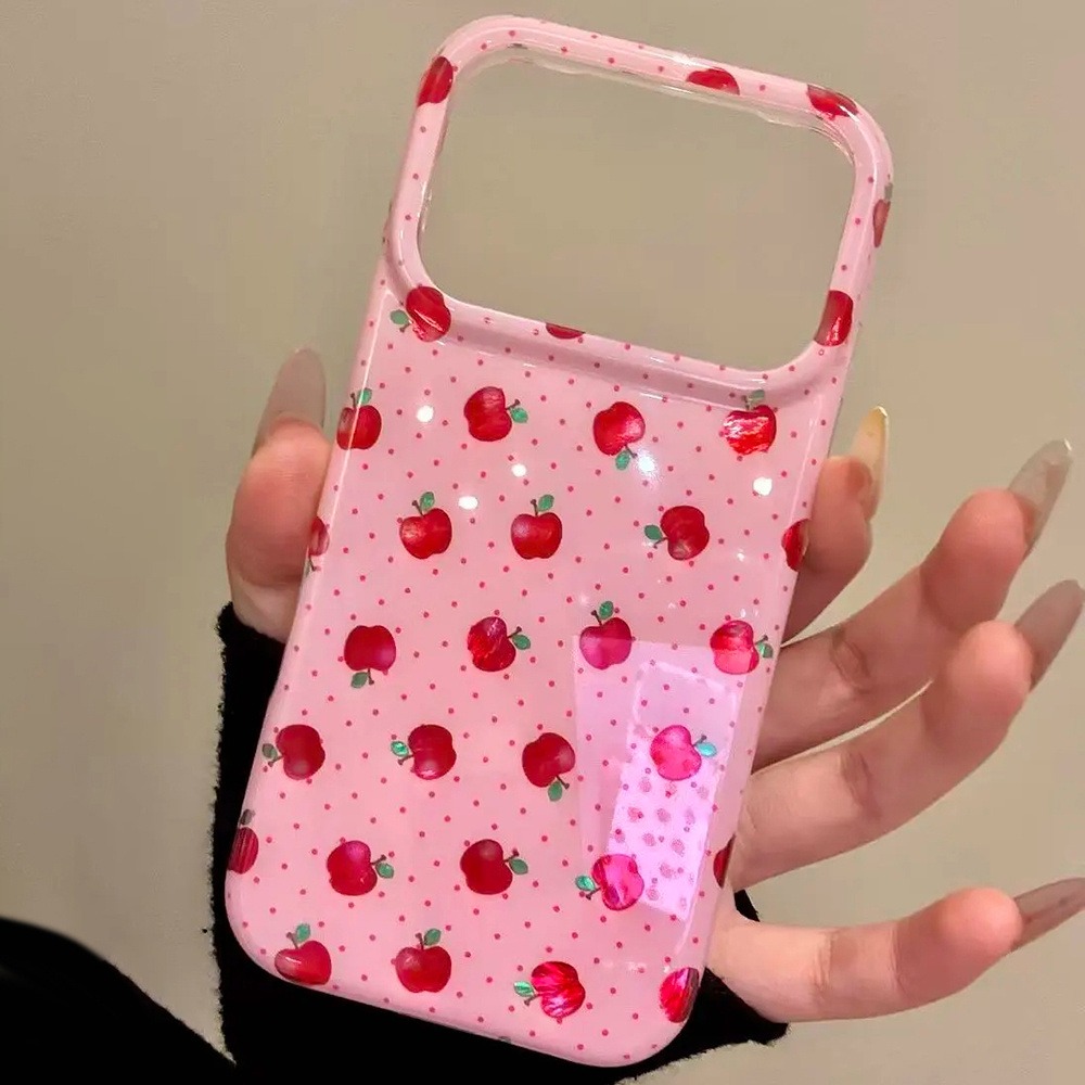 Red Cute Fruits Polka Dot Soft - Phone Cases Red incelemesi ve fiyatı