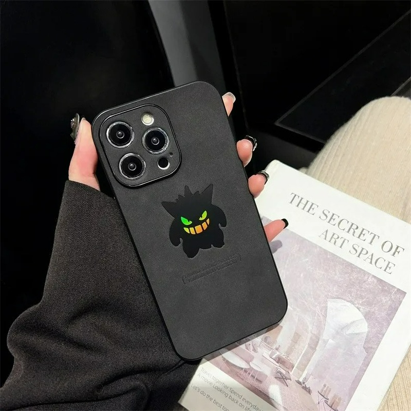 Cartoon Anime Gengar Leather T - Phone Cases Leather incelemesi ve fiyatı