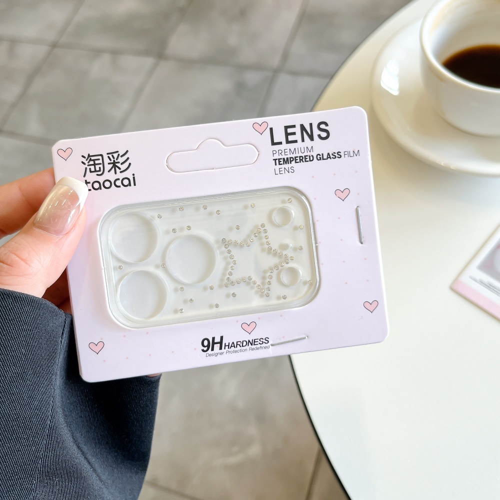 Luxuruy Diamond 3D Heart Glass - Camera Lens Protector incelemesi ve fiyatı