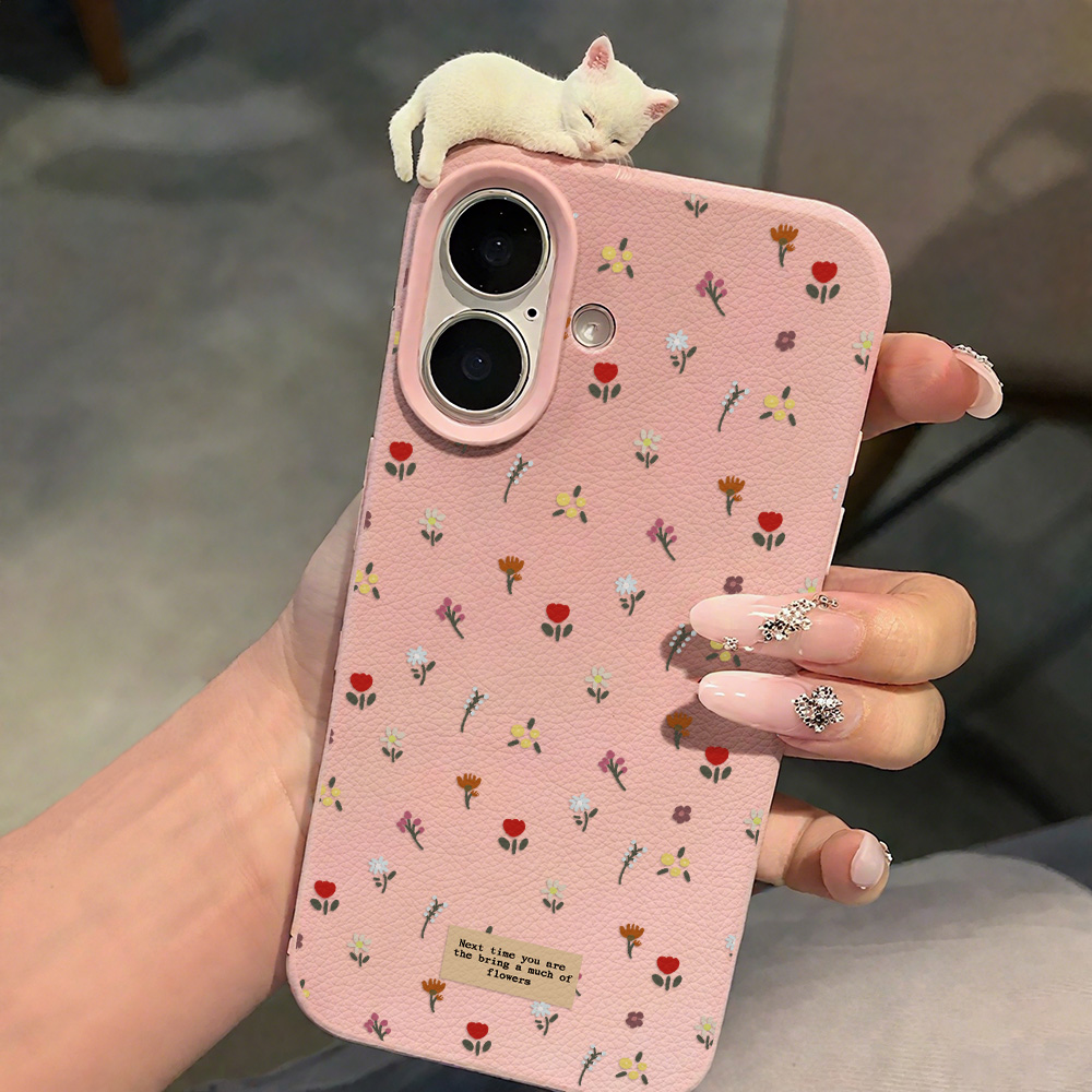 Cute Floral Soft Silicone Phon - Phone Cases Leather incelemesi ve fiyatı