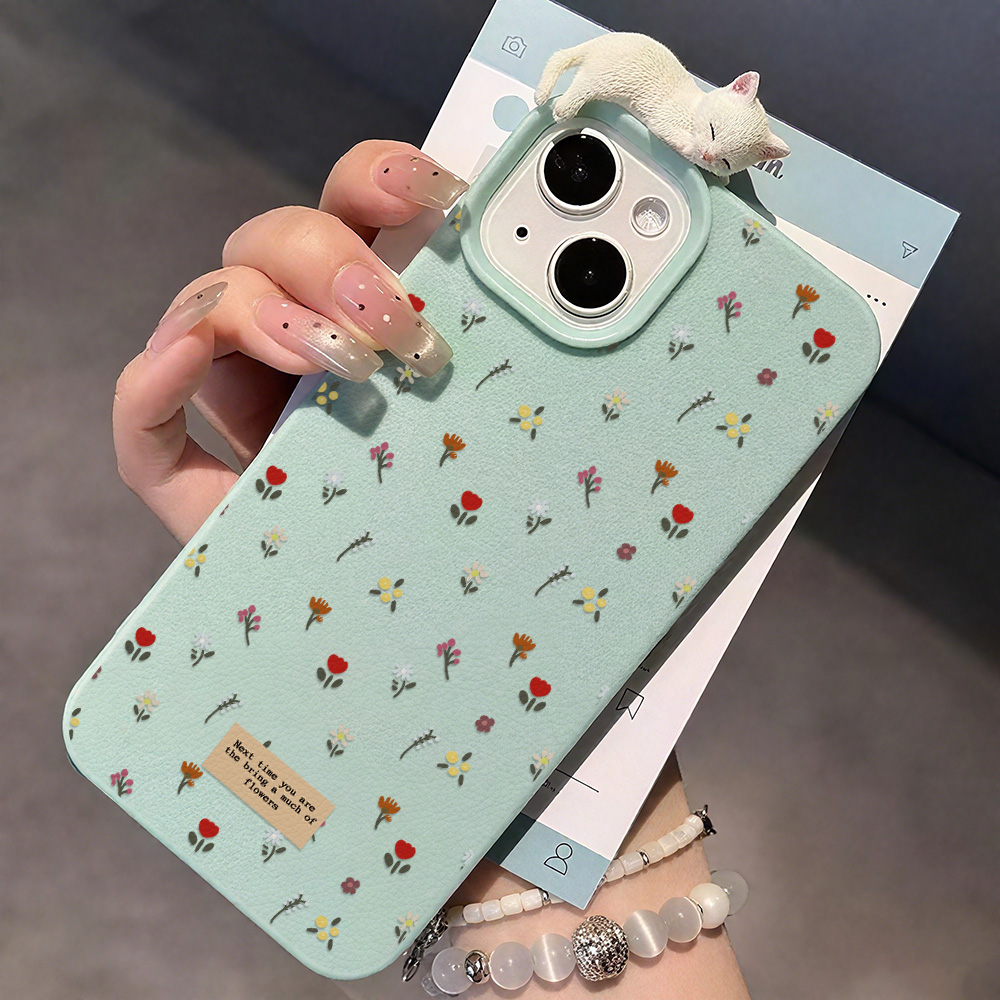 Cute Floral Soft Silicone Phon - Phone Cases Leather incelemesi ve fiyatı