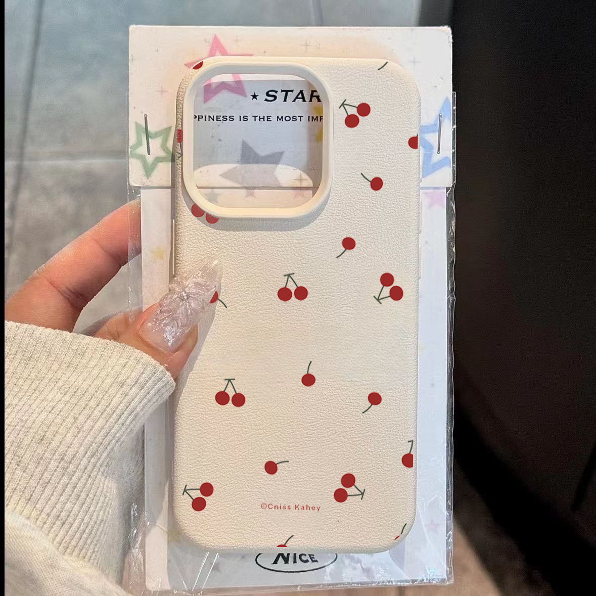Cute Cartoon Cherry Lichee Pat - Phone Cases Cherry incelemesi ve fiyatı