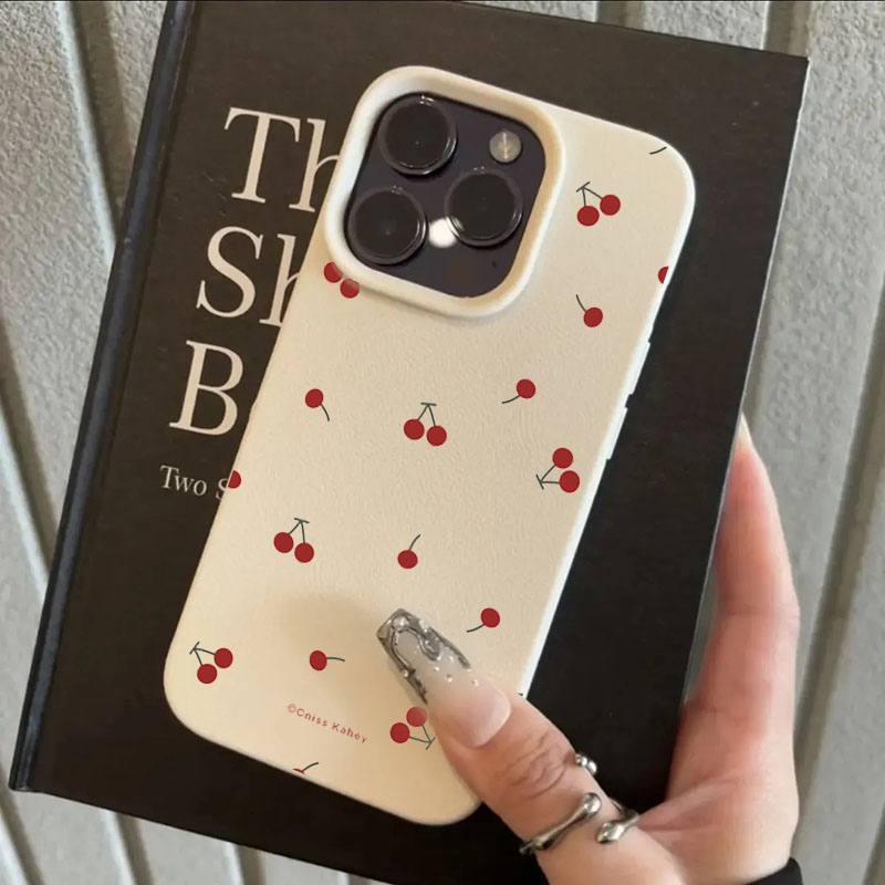 Cute Cartoon Cherry Lichee Pat - Phone Cases Cherry incelemesi ve fiyatı
