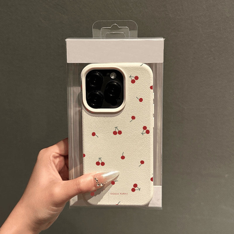 Cute Cartoon Cherry Lichee Pat - Phone Cases Cherry incelemesi ve fiyatı