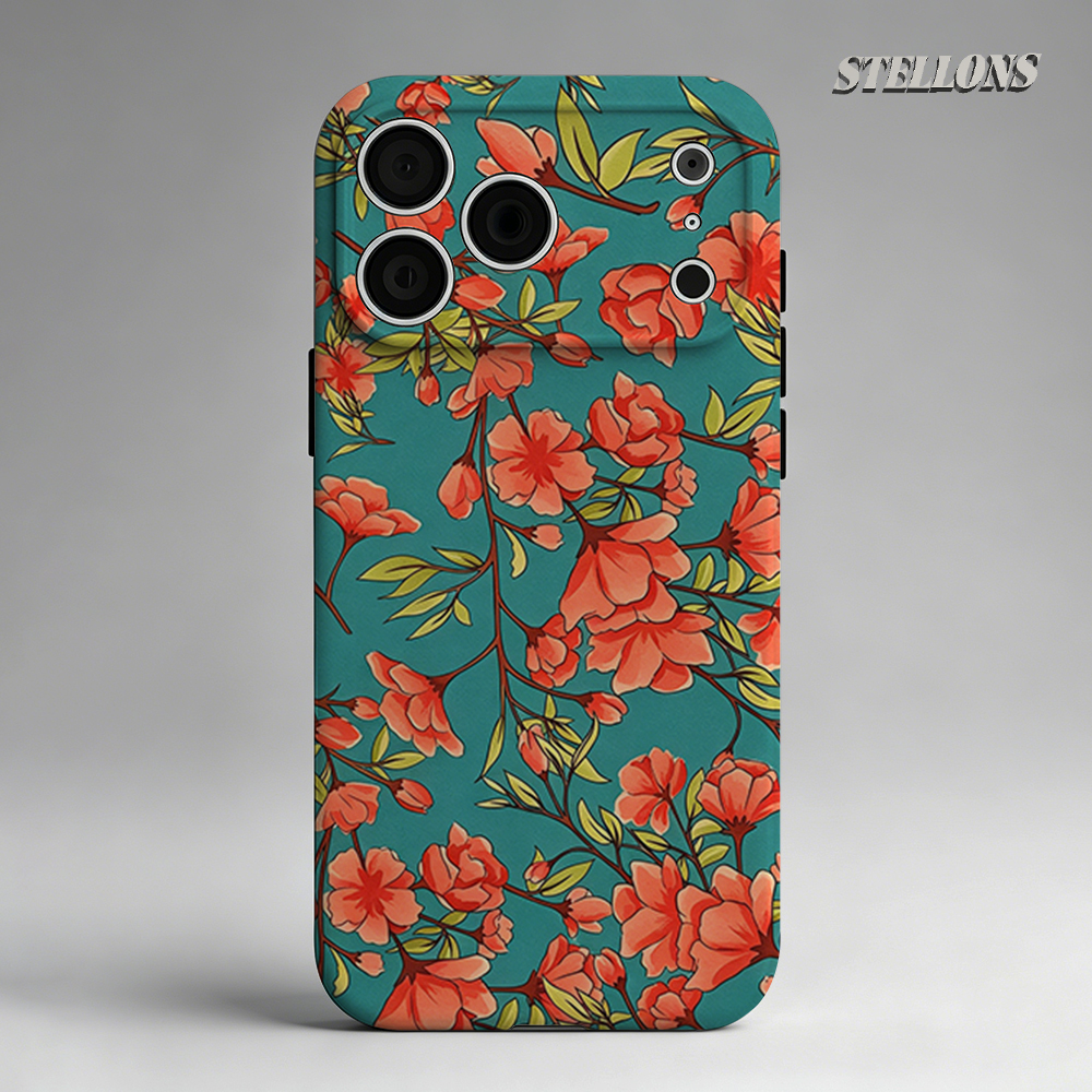 Teal Cherry Blossom Phone Case - Phone Cases Cherry incelemesi ve fiyatı