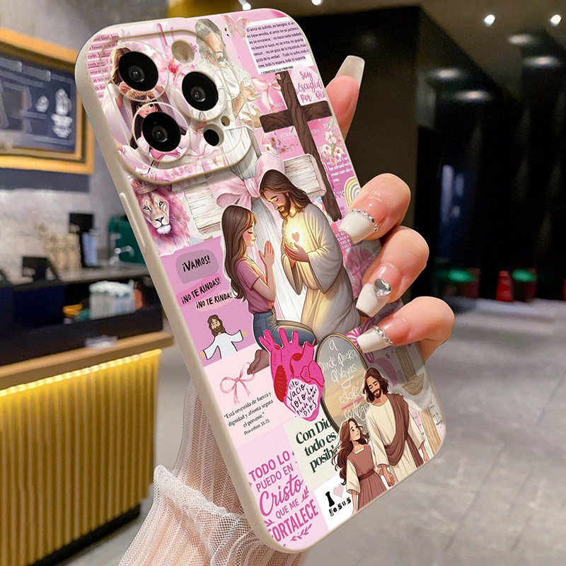 Religious Colorful Painted Jes - Phone Cases Jesus incelemesi ve fiyatı