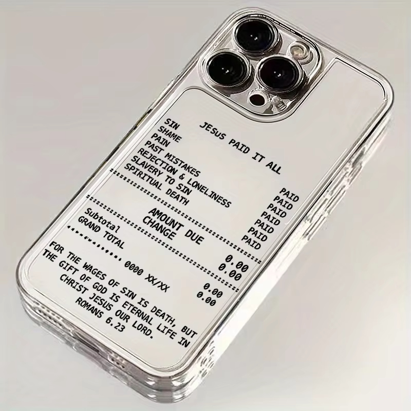 Jesus Paid it All Phone Case F - Phone Cases Jesus incelemesi ve fiyatı