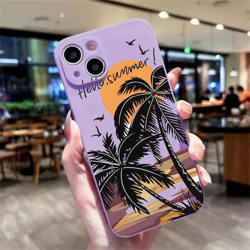 Retro Beach Pattern Phone Case - Phone Cases Rugged incelemesi ve fiyatı