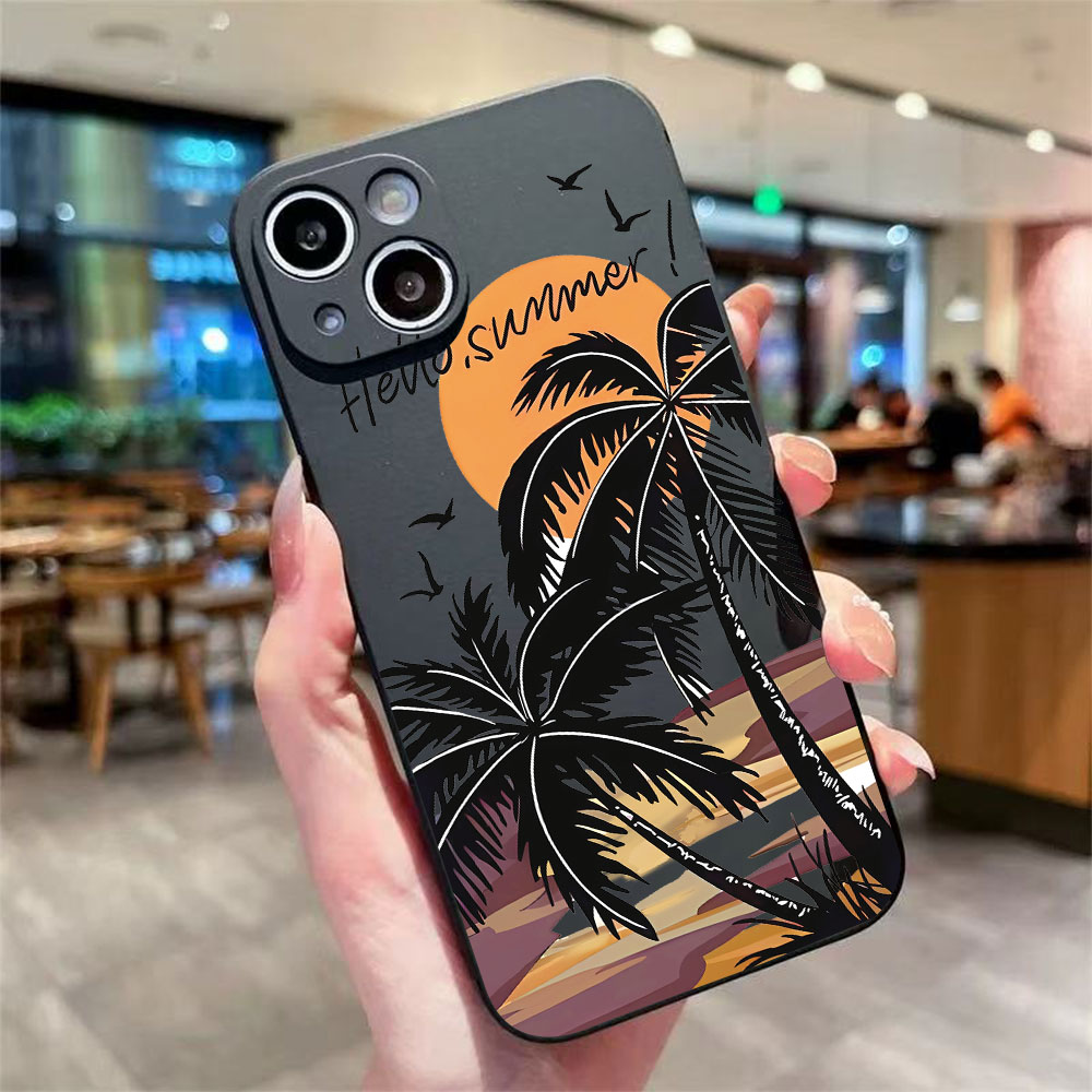 Retro Beach Pattern Phone Case - Phone Cases Rugged incelemesi ve fiyatı