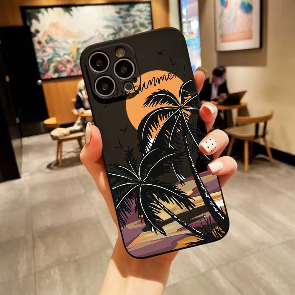Retro Beach Pattern Phone Case - Phone Cases Rugged incelemesi ve fiyatı