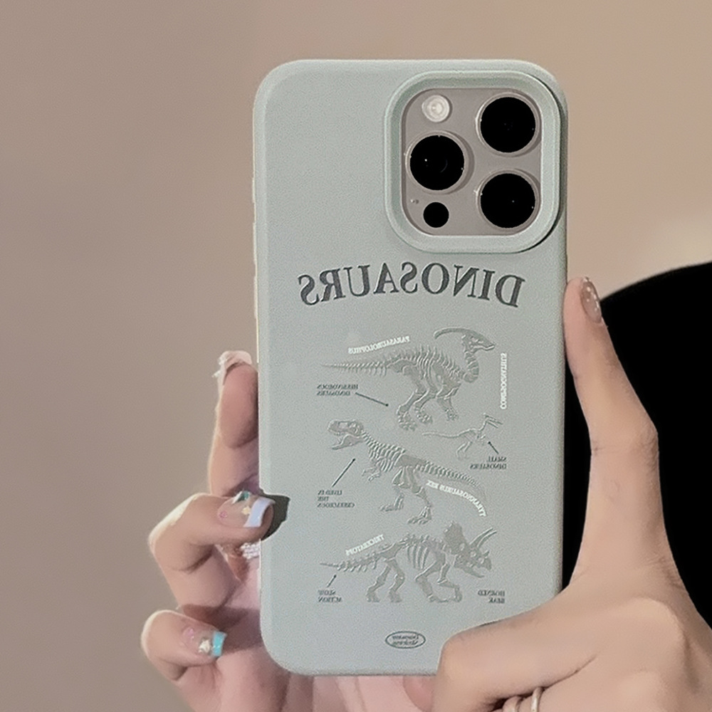 Korean Cartoon Blue Dinosaur S - Phone Cases Blue incelemesi ve fiyatı
