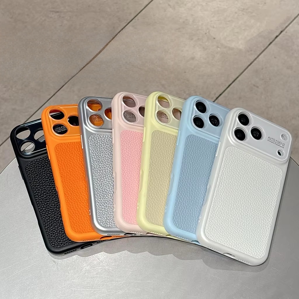 Luxury Lychee Grain Leather Te - Camera Lens Protector incelemesi ve fiyatı