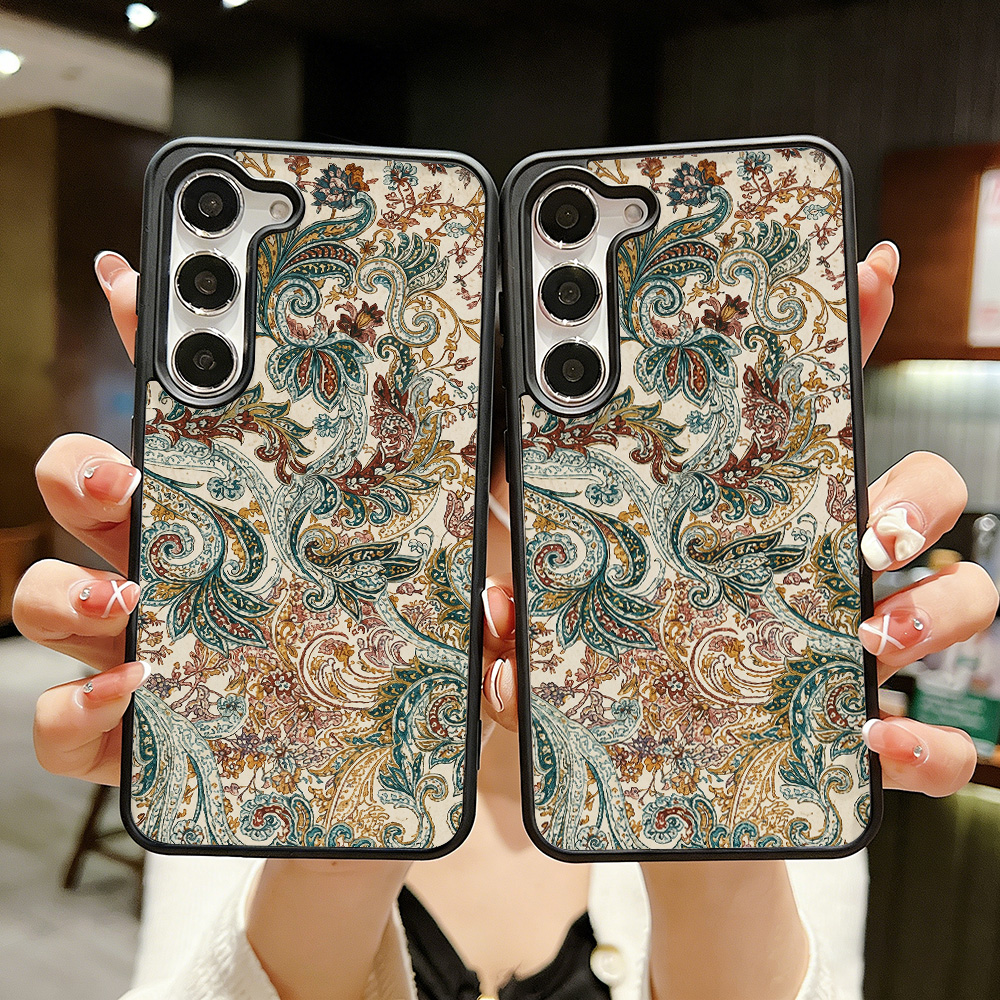 Retro Pattern Acrylic Phone Ca - Phone Cases With Straps incelemesi ve fiyatı
