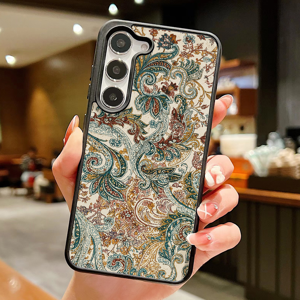 Retro Pattern Acrylic Phone Ca - Phone Cases With Straps incelemesi ve fiyatı