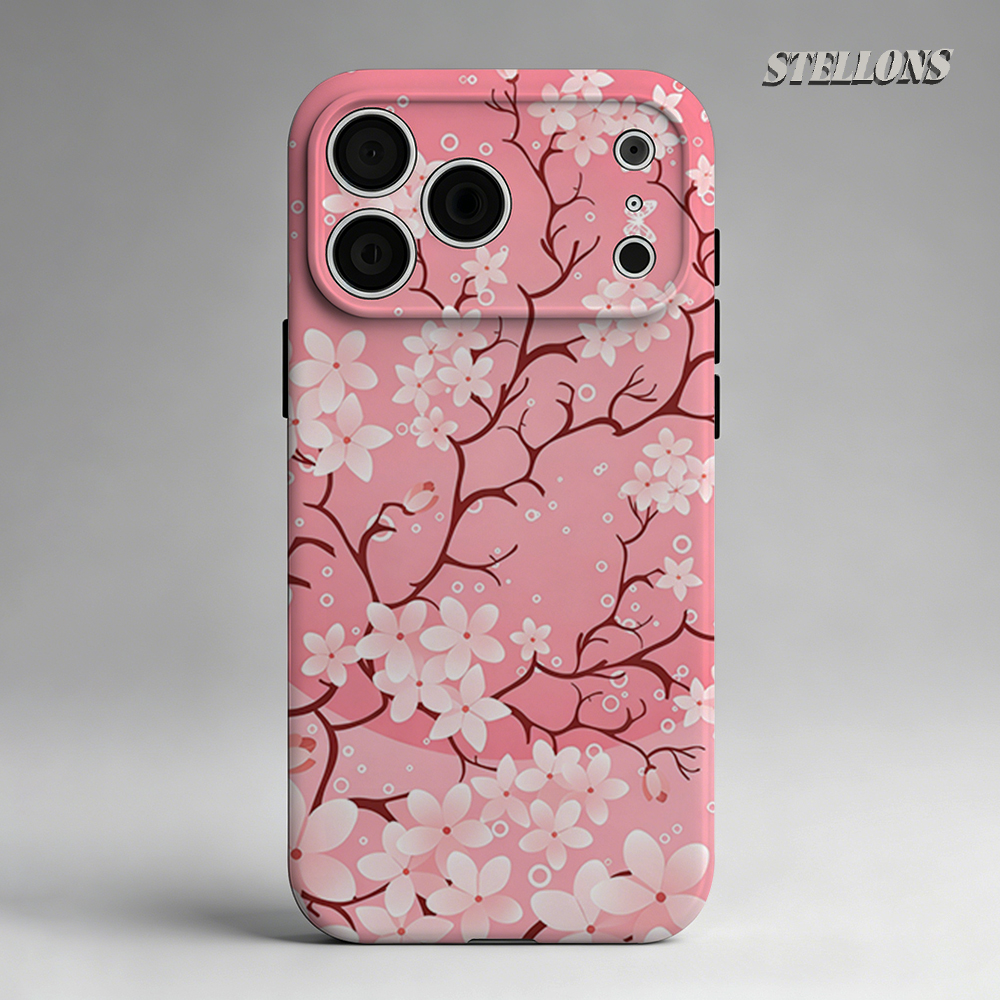 Pink Cherry Blossom Butterflie - Phone Cases Cherry incelemesi ve fiyatı
