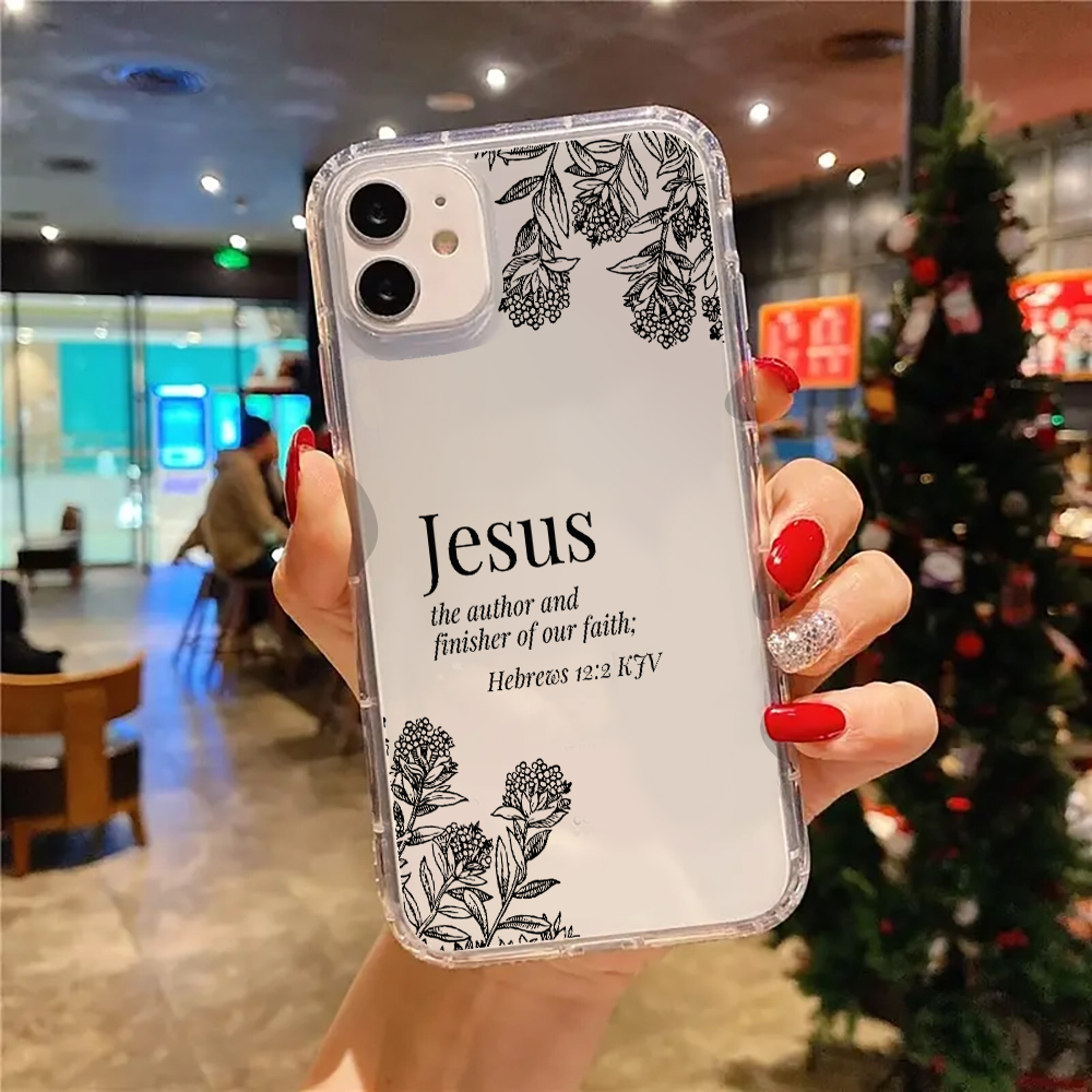 Jesus Bible Verse Floral Patte - Phone Cases Jesus incelemesi ve fiyatı