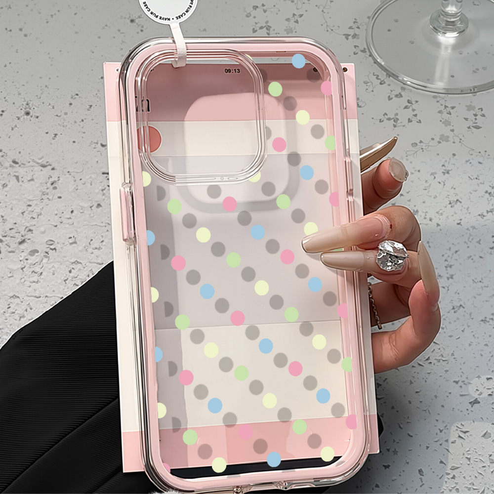 2in1 Ins Red Dot Clear Case Fo - Phone Cases Red incelemesi ve fiyatı