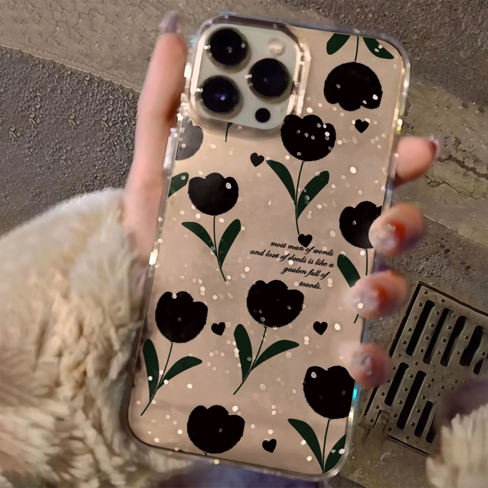 Luxury Simple Cherry Clear Gli - Phone Cases Cherry incelemesi ve fiyatı