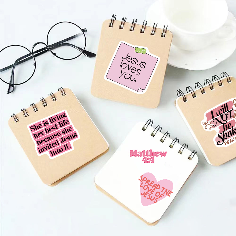 50/100PCS Pink Bible Jesus Gra - Phone Cases Jesus incelemesi ve fiyatı