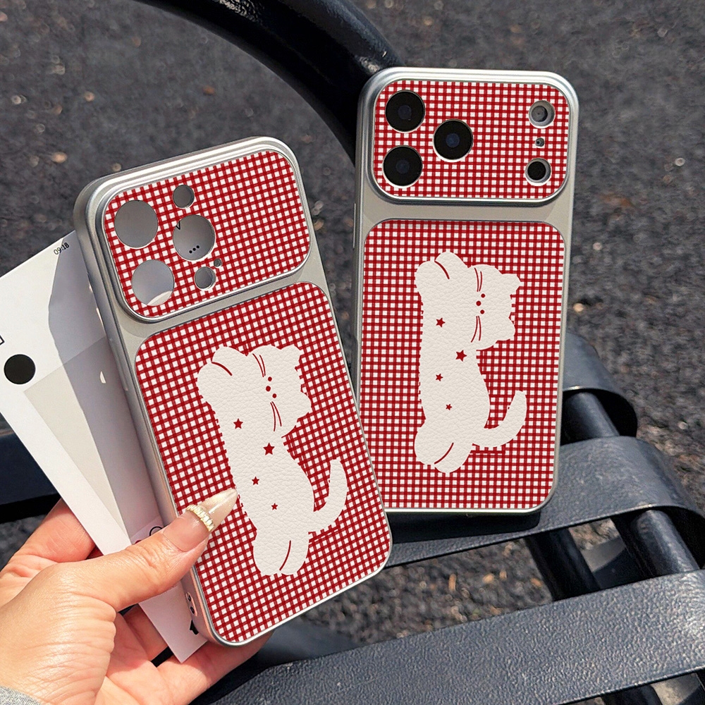 Leather Cute Pets Cat Pink Bac - Phone Cases Leather incelemesi ve fiyatı