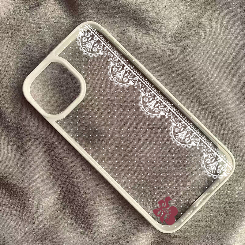 Cute Cherry Bow White Lace Pol - Phone Cases Cherry incelemesi ve fiyatı