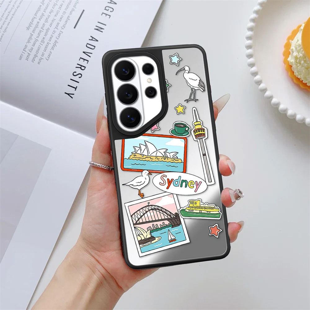 Melbourne Travel Mirror Surfac - Phone Cases Melbourne incelemesi ve fiyatı