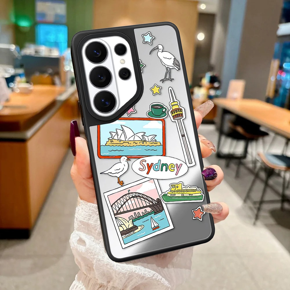 Melbourne Travel Mirror Surfac - Phone Cases Melbourne incelemesi ve fiyatı