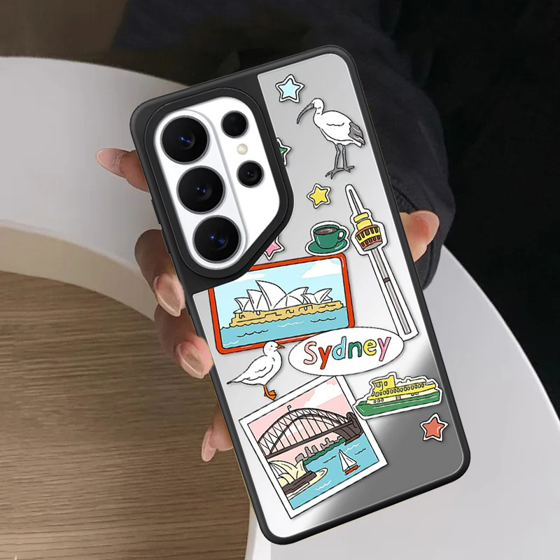 Melbourne Travel Mirror Surfac - Phone Cases Melbourne incelemesi ve fiyatı
