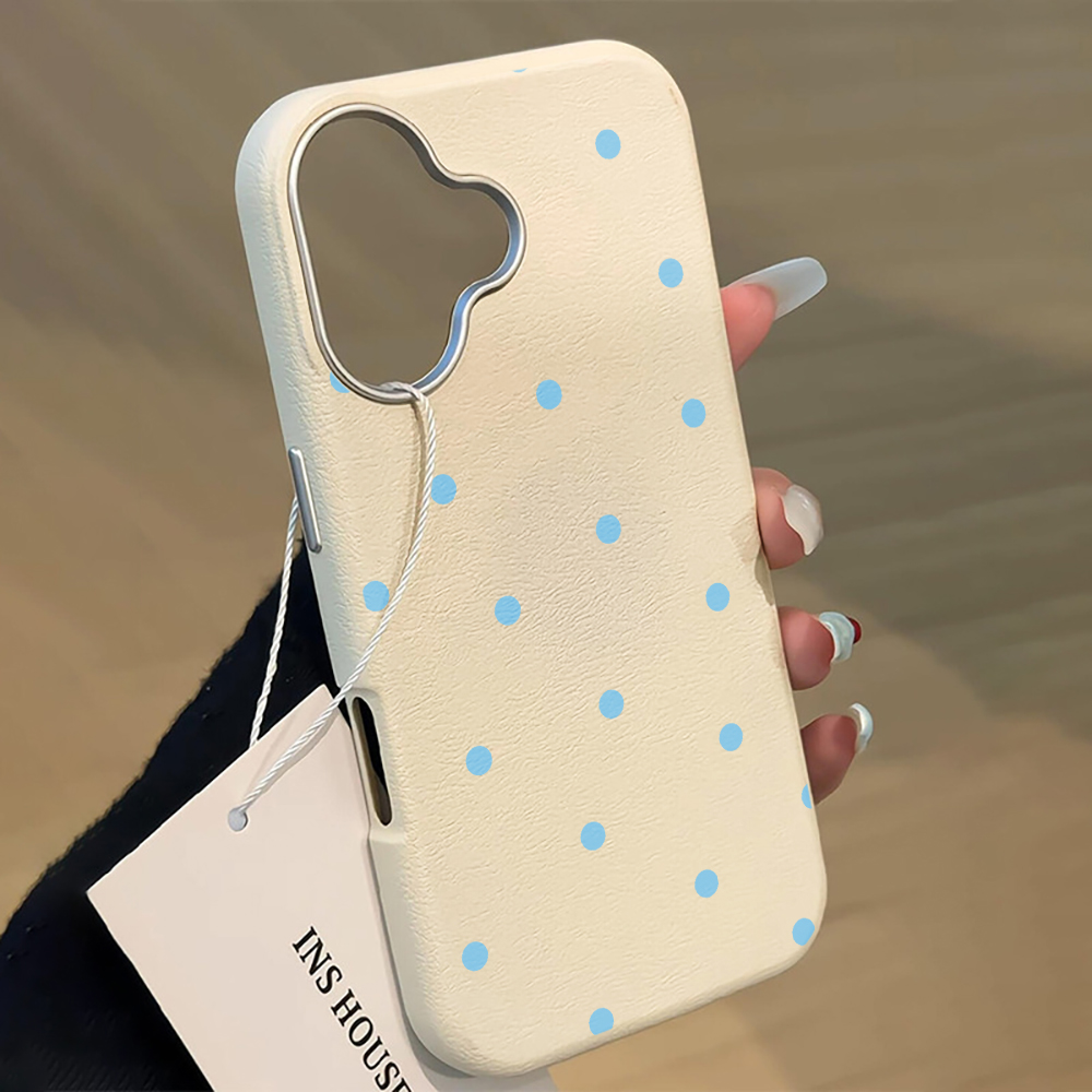 Simple Blue Polka Dots Phone C - Phone Cases Blue incelemesi ve fiyatı