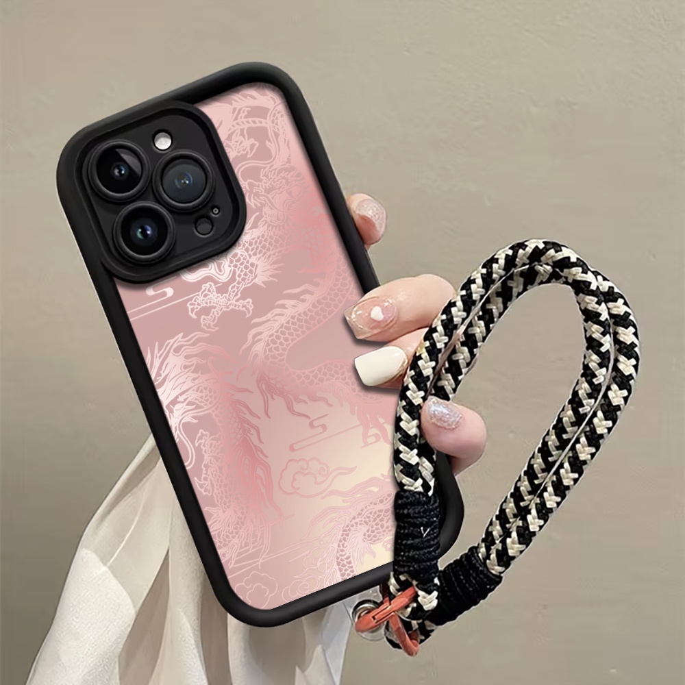 Pale White Dragon Pattern Stra - Phone Cases With Straps incelemesi ve fiyatı