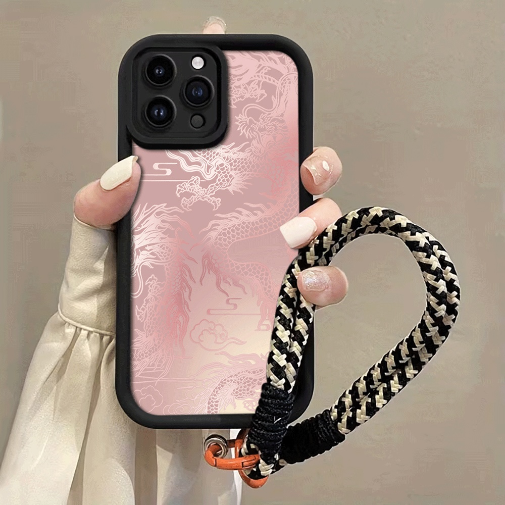 Pale White Dragon Pattern Stra - Phone Cases With Straps incelemesi ve fiyatı
