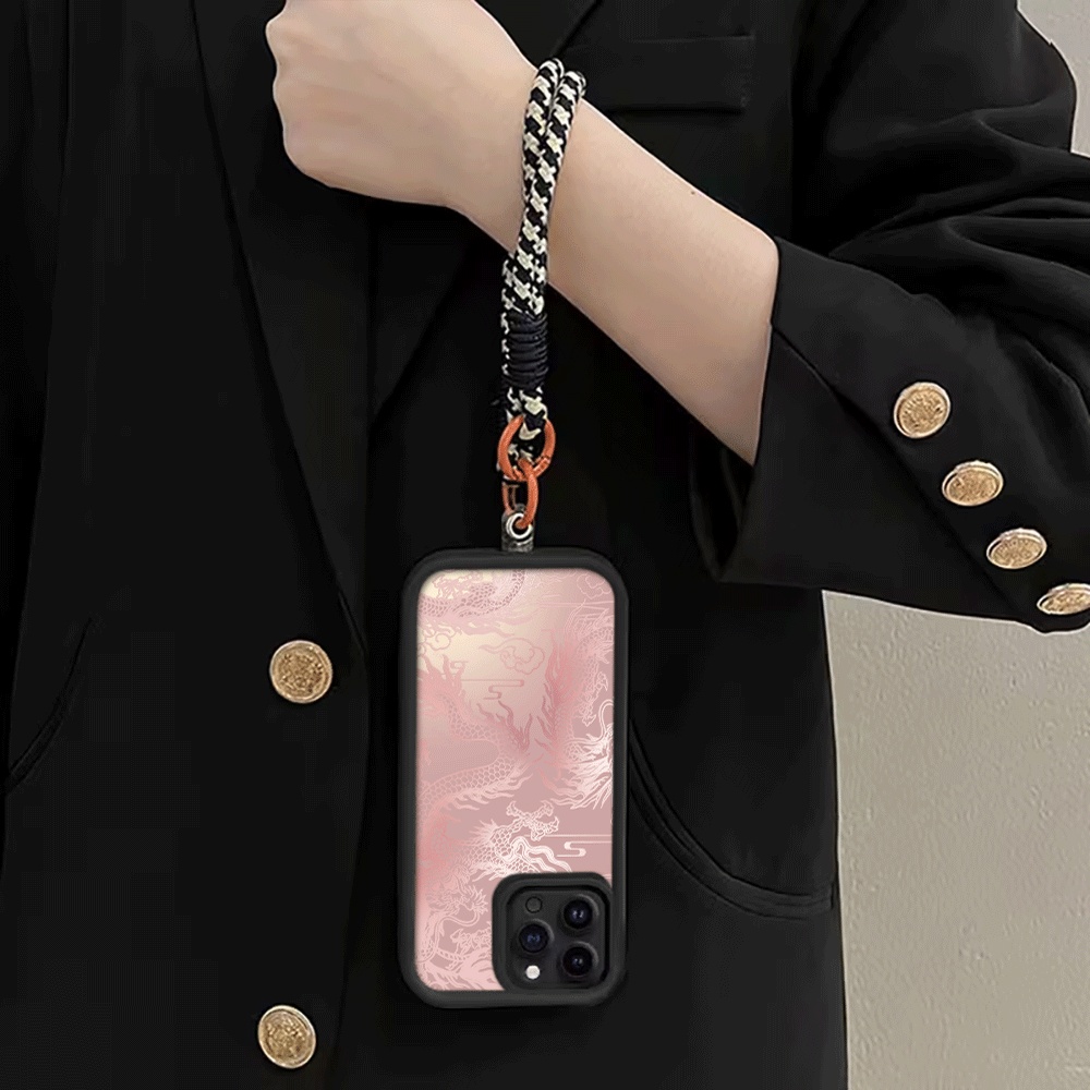 Pale White Dragon Pattern Stra - Phone Cases With Straps incelemesi ve fiyatı