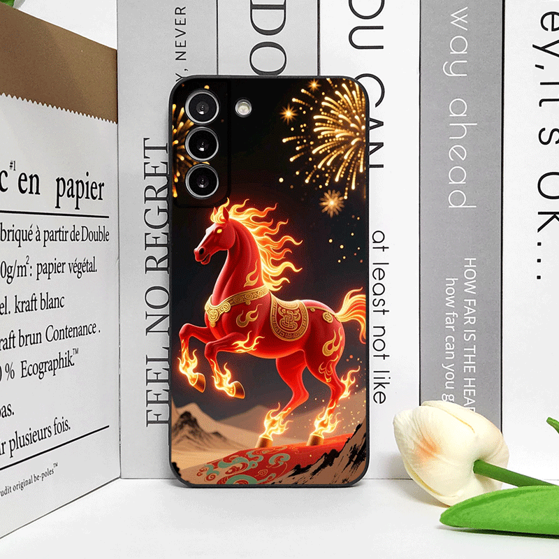 Fashion Chinese-Style Red Hors - Phone Cases Red incelemesi ve fiyatı