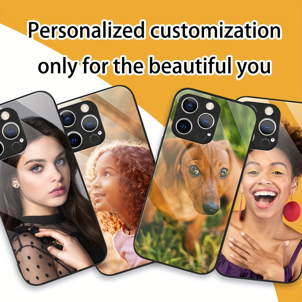 Custom Photo Mirror Glass Case - Phone Cases Diy incelemesi ve fiyatı