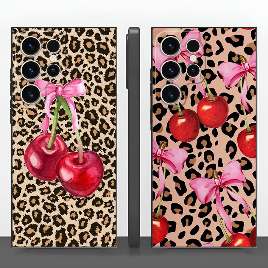 Leopard Cherry Funda Phone Cov - Phone Cases Cherry incelemesi ve fiyatı