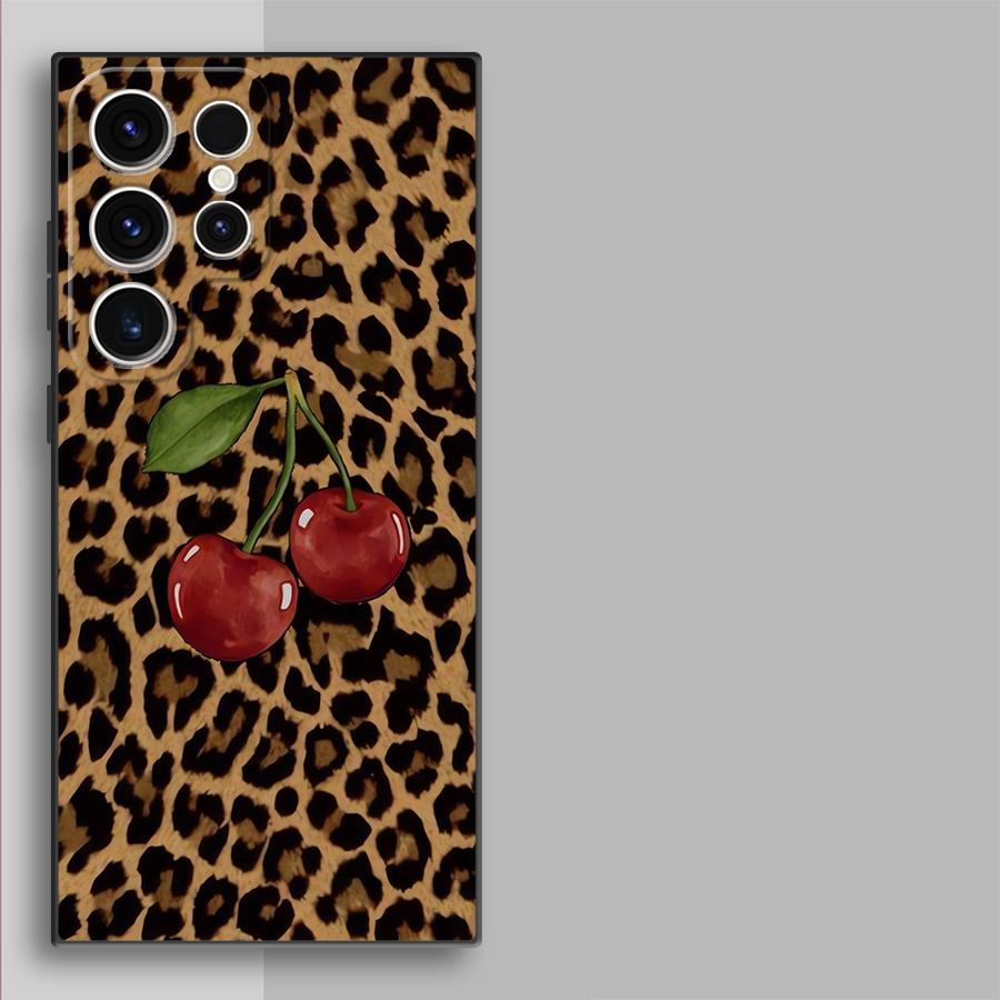 Leopard Cherry Funda Phone Cov - Phone Cases Cherry incelemesi ve fiyatı