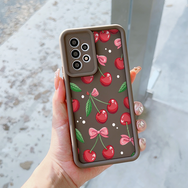 Funny Flower Cute Bow Cherry P - Phone Cases Cherry incelemesi ve fiyatı