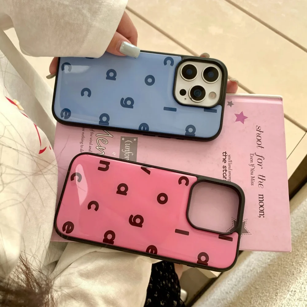 Ins Pure Color Simplicity Engl - Phone Cases Y2K incelemesi ve fiyatı