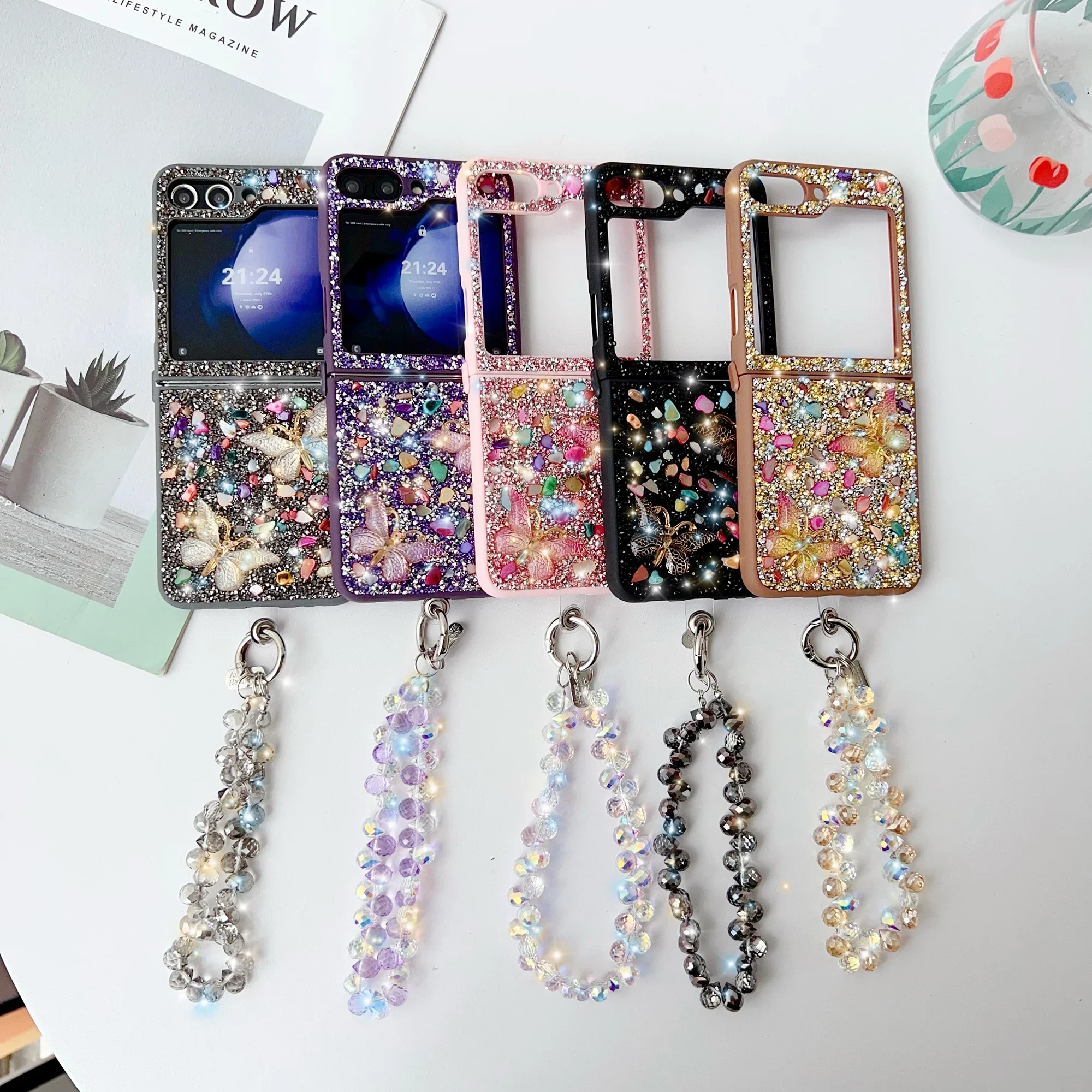 Luxury Glitter Phone Case For  - Phone Cases With Straps incelemesi ve fiyatı