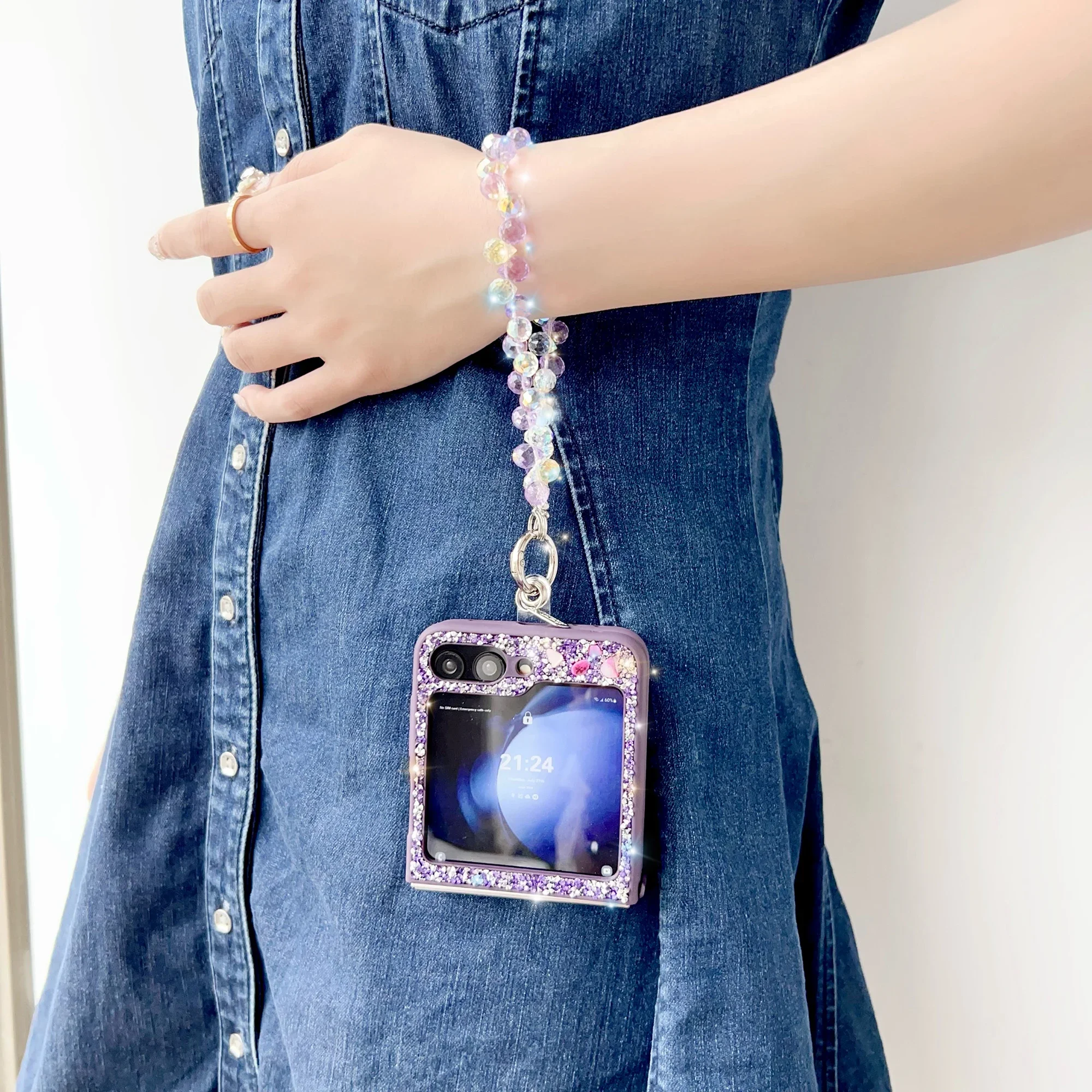 Luxury Glitter Phone Case For  - Phone Cases With Straps incelemesi ve fiyatı